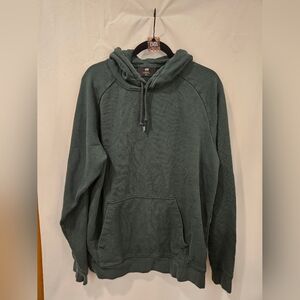 061 H&M Dark Green Sweatshirt Hoodie Size Large